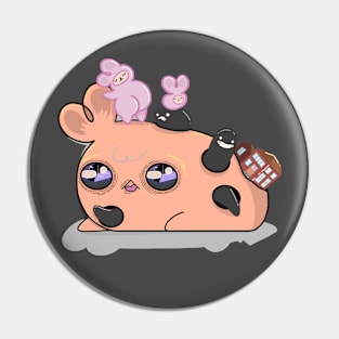 Depression of a Bunny Pin