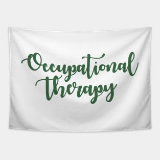 Copy of Occupational Therapy Cursive Green Tapestry