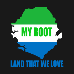 My Root,Sierra Leone T-Shirt