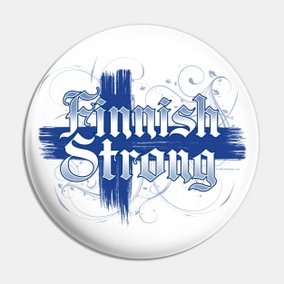 Finnish Strong II Pin