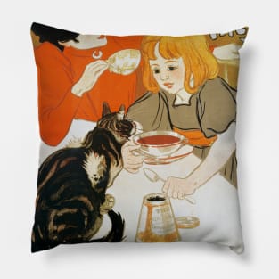 The French Company, chocolates and teas Pillow