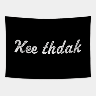 Kee thdak | funny diarrhea phrase in Laotian Laos Tapestry