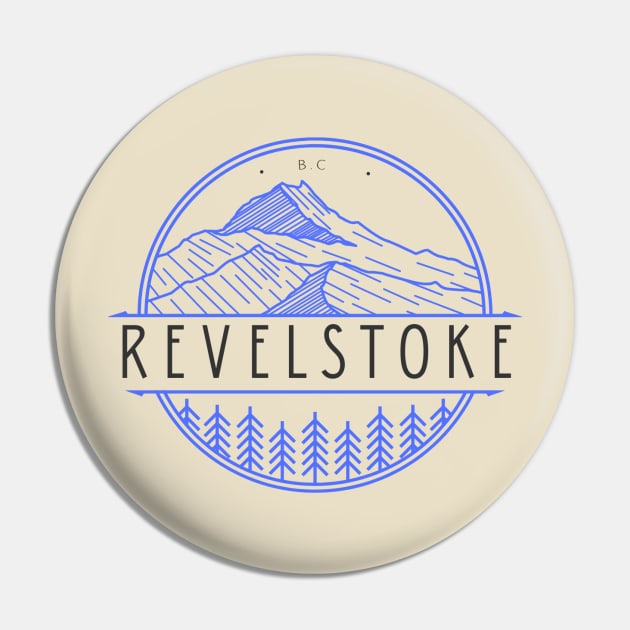 revelstoke sticker Pin by PSYCH90