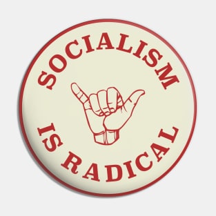 Socialism Is Radical Pin