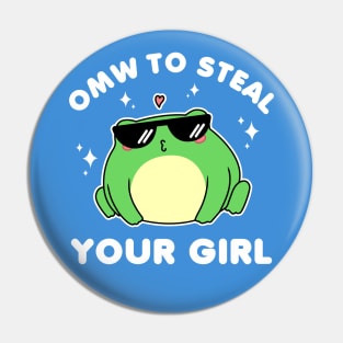Cool Frog, On My Way To Steal Your Girl. Pin