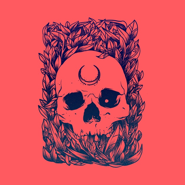 The floral skull by massai