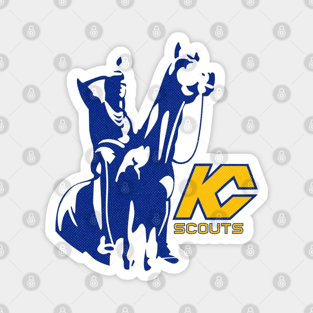 Defunct Kansas City Scouts NHL Hockey 1975 Magnet by LocalZonly