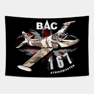 BAC167 Strikemaster fighter jet Tapestry