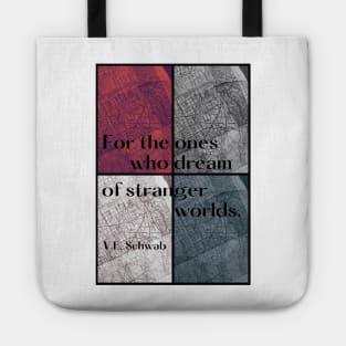 Inspired by A Darker Shade of Magic Dedication Tote