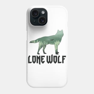 lone wolf Phone Case