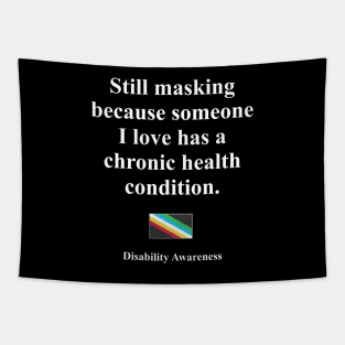 Still Masking - Disability Awareness Tapestry