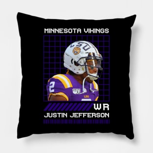 JUSTIN JEFFERSON - WR - MINNESOTA VIKINGS Pillow