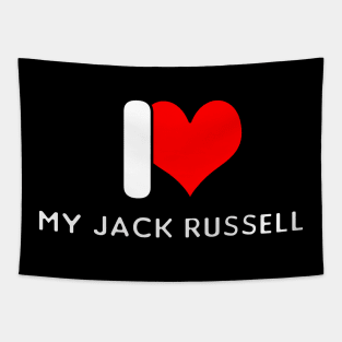 I love my Jack Russell Tapestry