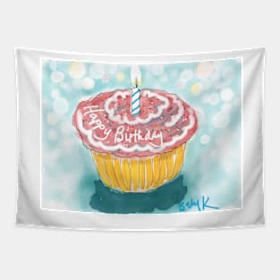 Birthday Cupcake! Tapestry