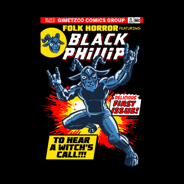 Black Phillip - first issue! by GiMETZCO!