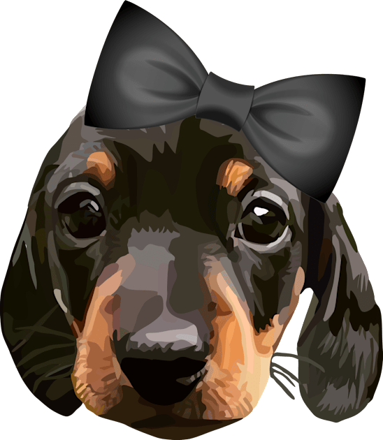 Dachshund Kids T-Shirt by thedailysoe