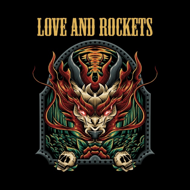 LOVE AND ROCKETS BAND by Bronze Archer