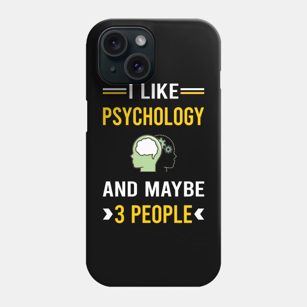 3 People Psychology Phone Case by Good Day