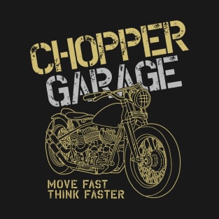 Chopper Garage motorcycle T-Shirt