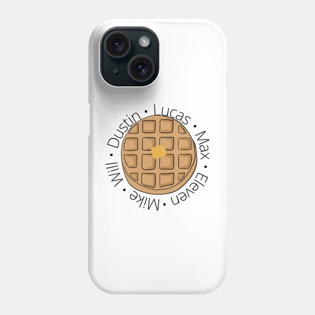 The kids of stranger things Phone Case by tziggles