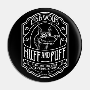 Dr B. B. Wolf's "Huff And Puff" Pin