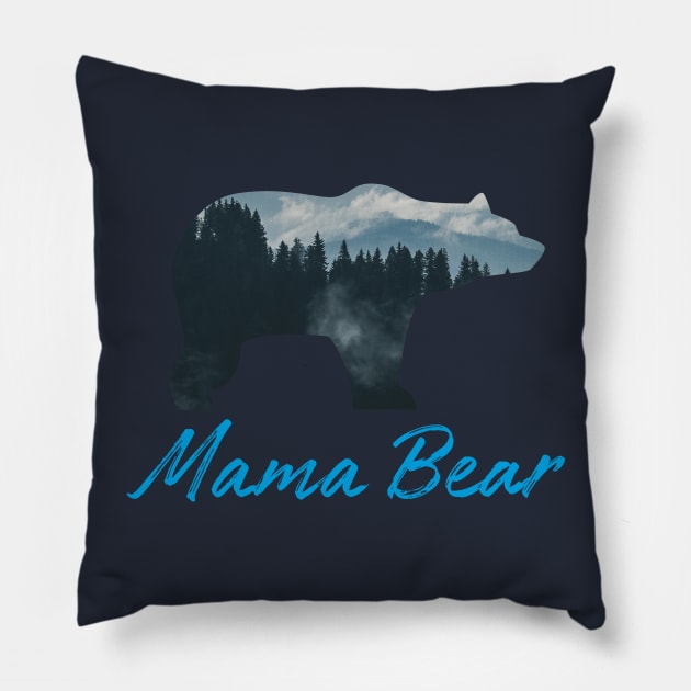 Mama Bear Pillow by tsomid