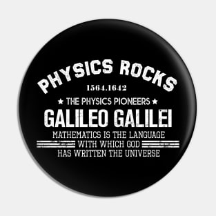 Physics Rocks! Pin