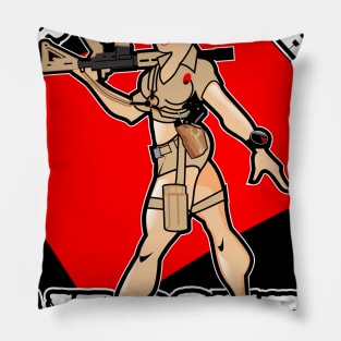 Airsoft Flag Female Pillow