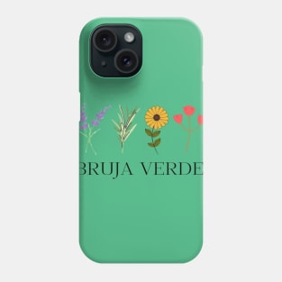 Bruja Verde Phone Case