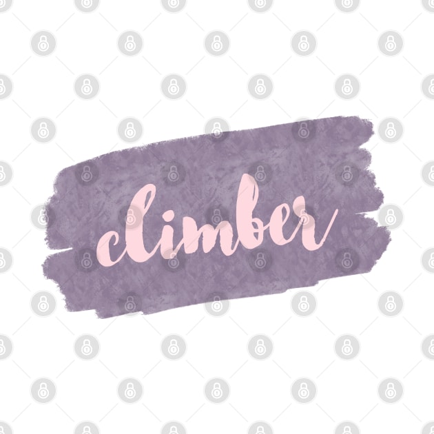 Climber by Low Gravity Prints