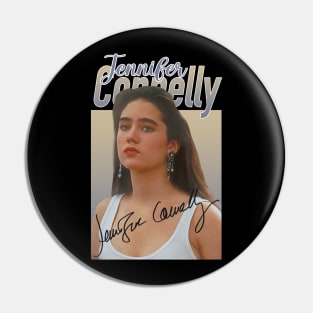 Jennifer Connelly // 80s Vintage Aesthetic Style // Pin