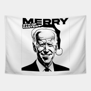 chrismas biden Tapestry