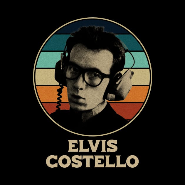 retro elvis costello by Gummy Store