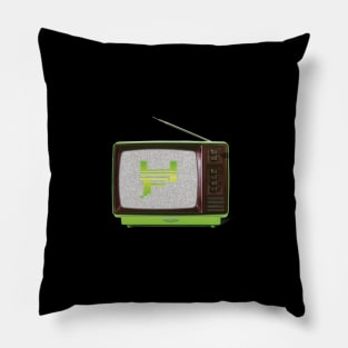 Hyperbolic Fabrications HFTV  logo Pillow