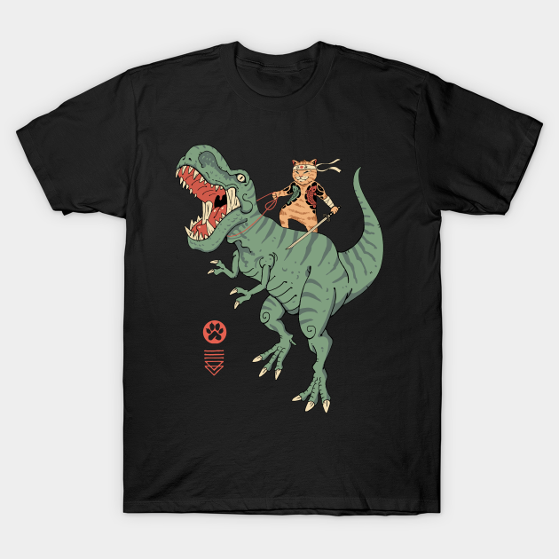 T-Rex Catana - Cat - T-Shirt