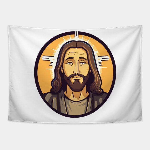 Best christian gift - jesus christ saves faith Tapestry by DesginsDone
