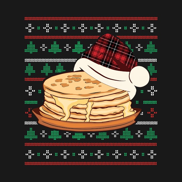 Ugly Christmas Pancakes Pancake Waffles by Print-Dinner