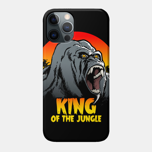 KING OF THE JUNGLE - King Kong - Phone Case