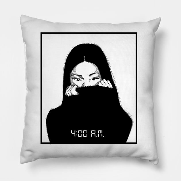 4:00 A.M. Pillow by headache606