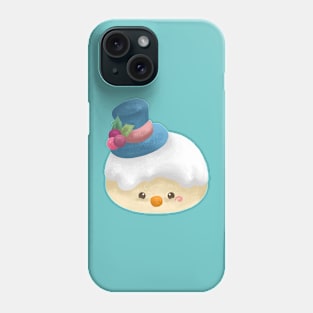 Christmas Snowman Mochi Phone Case