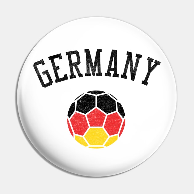 Germany Soccer Team Heritage Flag Pin by ryanjaycruz