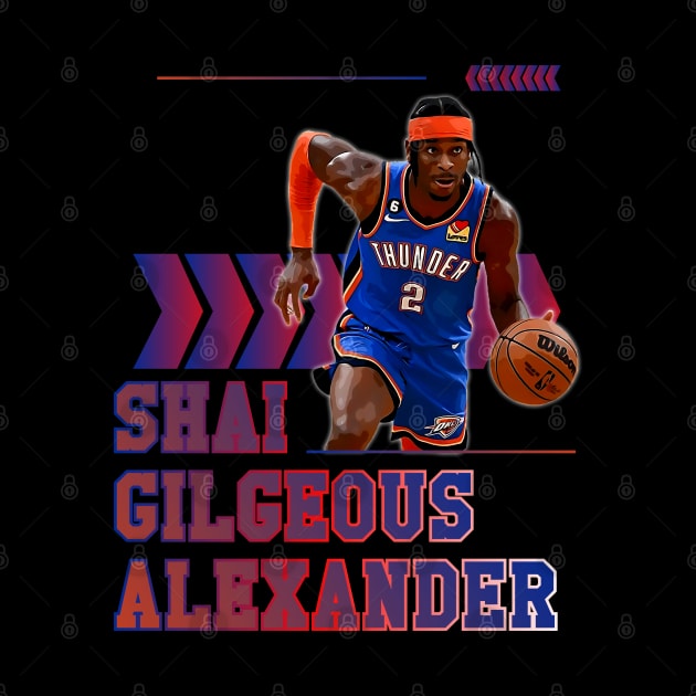 Shai Gilgeous Alexander | Basketball by Aloenalone