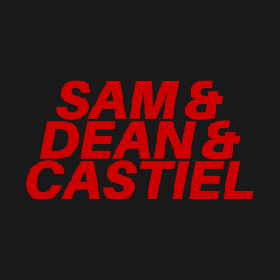 Sam & Dean & Castiel (Supernatural) T-Shirt