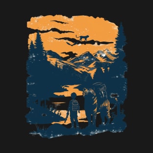 Calvin and Hobbes A Cosmic Journey T-Shirt