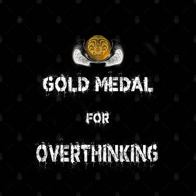 Gold Medal for Overthinking  Award Winner 3D by PlanetMonkey
