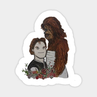 Han and Chewie 4evar Magnet