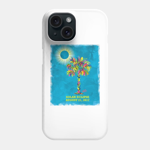 Solar Eclipse 2017 Phone Case by janmarvin