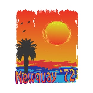 Newquay Retro 70's style 50th anniversary T-Shirt