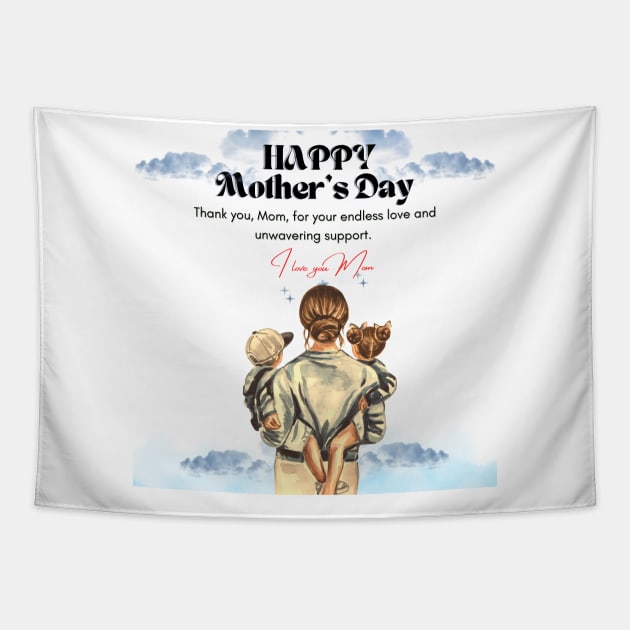 Mothers day Tapestry by Art ucef