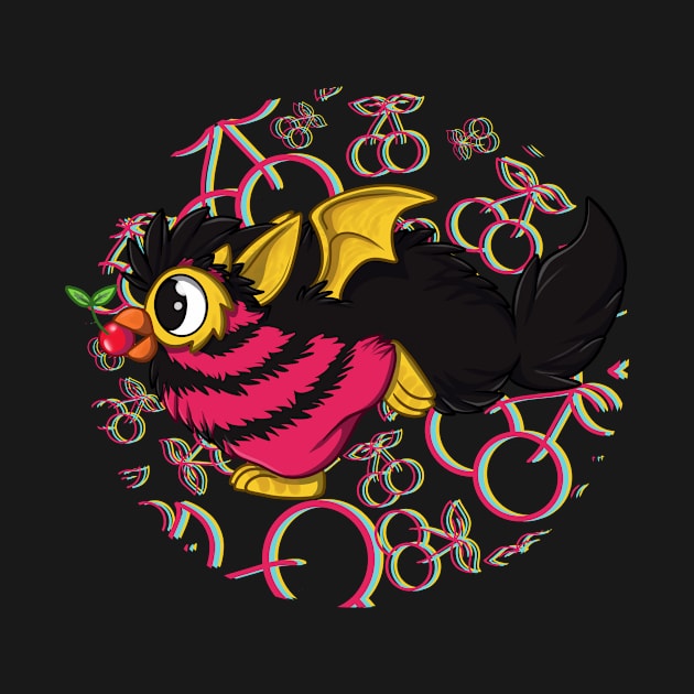 Dragon Furby cherry by GSMare